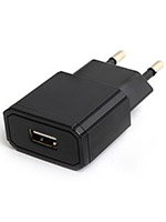Robiton USB1000 1000mA с USB входом BL1 black