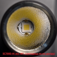 ZebraLight SC700d HI 21700 XHP70.3 Neutral White High CRI (СВЕТОДИОД НЕ ПО ЦЕНТРУ)