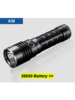 Skilhunt K26 NW (XM-L2, 1x26650, 1000lm, ЗУ)