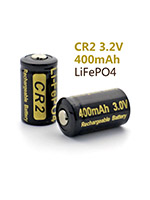 Soshine CR2 3.2V "400mah" LiFePO4