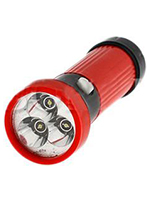 Ultraflash 3002-ТН 3LED (черно-красный)