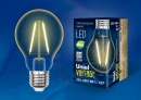 Uniel LED-A67-4W-GOLDEN-E27 300lm (золотистая колба)