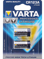 CR123A VARTA PROFESSIONAL LITHIUM батарейка (цена за 1 шт)