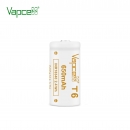 Vapcell INR16340 T6 6A 650mAh 3,6/4,2V
