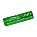 Vapcell INR18650 K26 25A 2600mAh 3,7/4,2V
