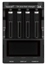 Зарядное устройство Vapcell S4 Plus Ver.3 (для 1-4 аккумуляторов Li-ion/Ni-Mh от 34 до 76 мм, LCD дисплей)