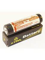 Аккумулятор Li-Ion XTAR 18650 (с защитой, длина 69 мм, 3,6/4,2 В, 6 А, 3000 мАч, 61 мОм)