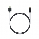 Кабель ROBITON P7 USB A - 8pin (AppleLightning), 1м черный PH1