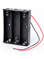 18650x3 Батарейный отсек (держатель батарей)