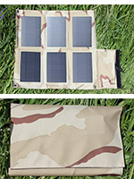 Солнечная батарея 24W 12V (des camo)