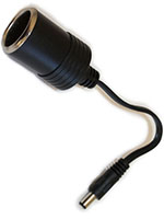 Гнездо прикуривателя с штекером 5,5x2,1 мм (для приборов 12/24 В)