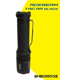 Фонарь EDC Acebeam TAC AA Black (1хNichia 519A-V1 5000K High CRI90, 1xAA/14500, 750 лм, 200 м)