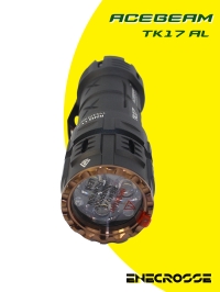 Фонарь Acebeam TK17 AL (1x18350, 3xNichia 219C, 1400лм, 184м) ГАРАНТИЯ 14 дней