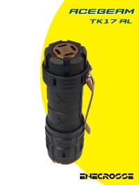 Фонарь Acebeam TK17 AL (1x18350, 3xNichia 219C, 1400лм, 184м) ГАРАНТИЯ 14 дней