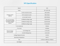 Зарядное устройство XTAR VP2 (для 1-2 Li-Ion от 31 до 70 мм, 1 А)