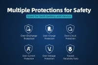 Аккумулятор Li-Ion высокотоковый XTAR 21700HP (с защитой, длина 75 мм, 3,6/4,2 В, 25 A, 5000 мАч, 18 мОм)