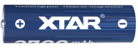 Аккумулятор Li-Ion XTAR AA 2700mAh  (длина 50,3 мм, 1,5 В, 2700 мАч, 2,5 A)