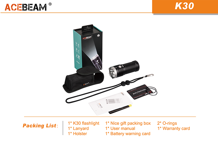 Acebeam K30-8