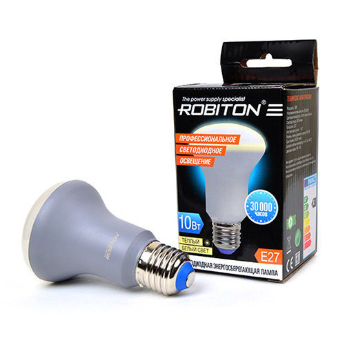 LED R63-10W-2700K-E27 1
