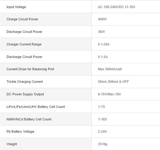 SkyRC D400 Ultimate Duo 400W 01