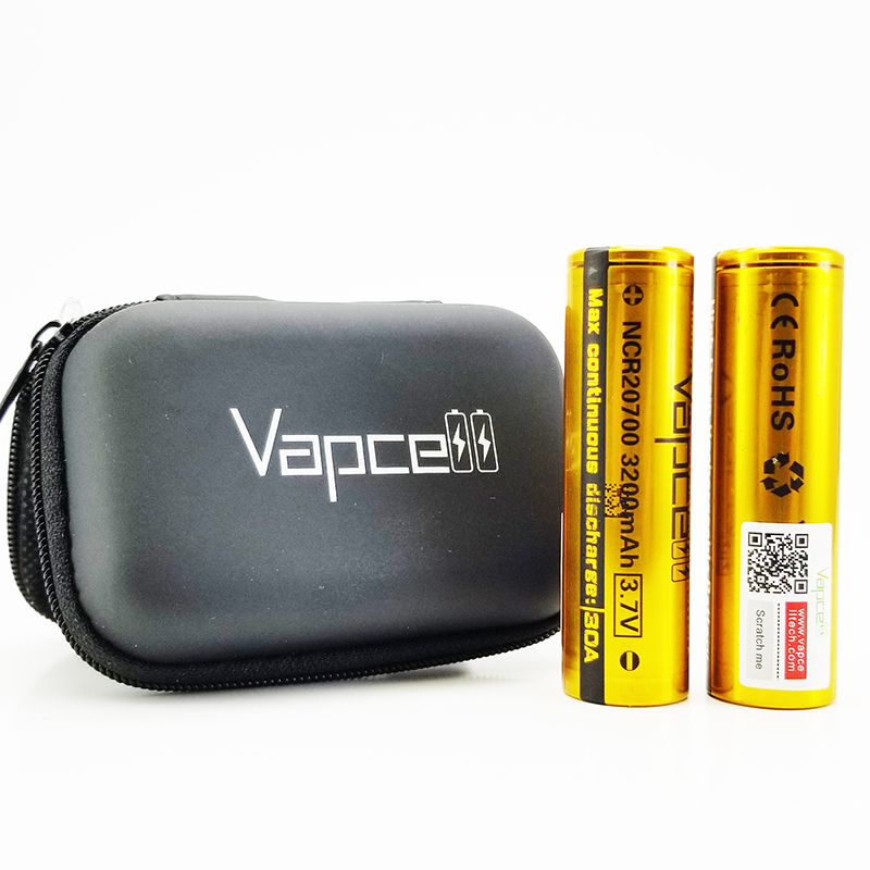 Vapcell NCR20700 3200 30 case