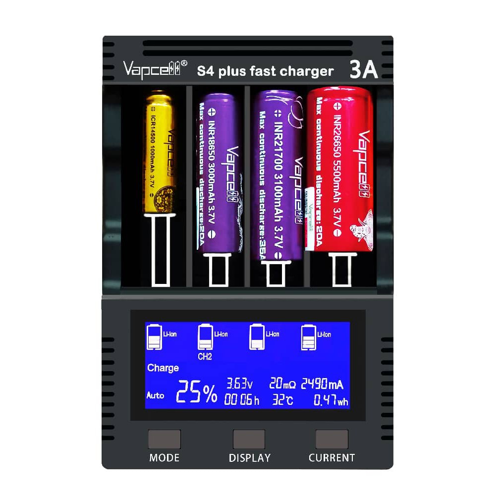 Vapcell S4 Plus 01