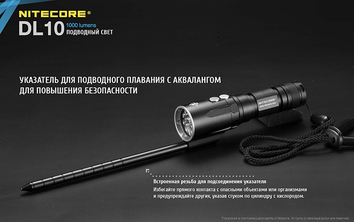 Nitecore DL10 4