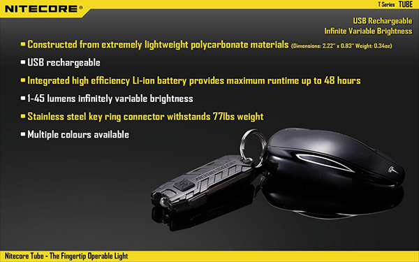 Nitecore Tube en 10